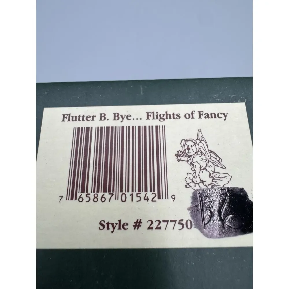 Boyds Bear Flutter B. Bye Flights of Fancy Butterfly Resin Figurine 227750